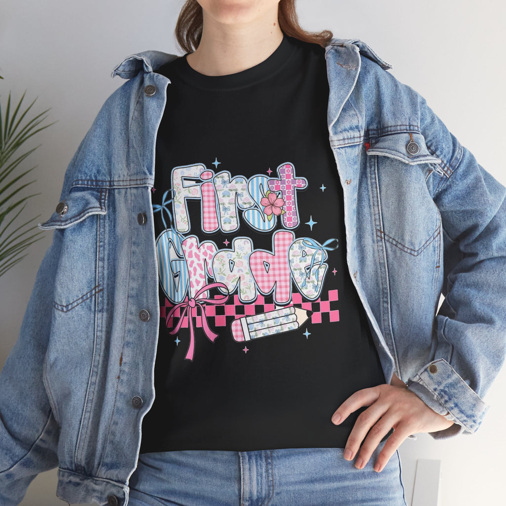 First Period Pride T-Shirt — Feminine Cute Menstrual Care Graphic Tee