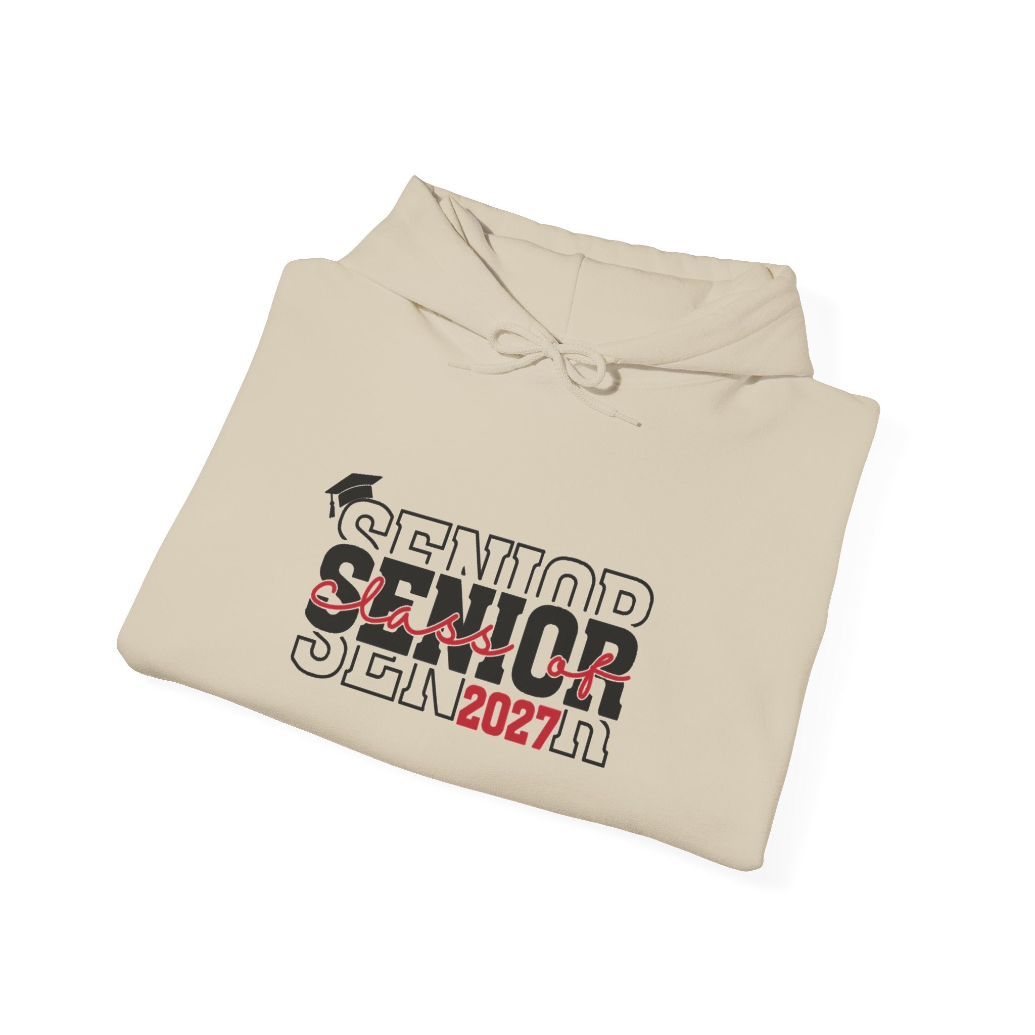 Senior 2027 Hoodie – Class of 2027 Graduation Sweatshirt