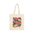 Boo Boo Pumpkin Tote Bag - Cute Retro Halloween Cotton Canvas Market Tote