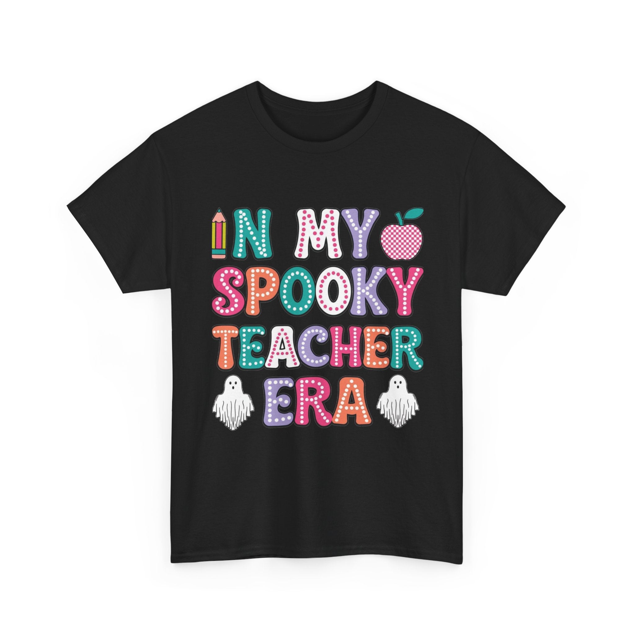 Spooky Teacher Era T-Shirt — Cute Halloween Teacher Tee ("In My Spooky Teacher Era")