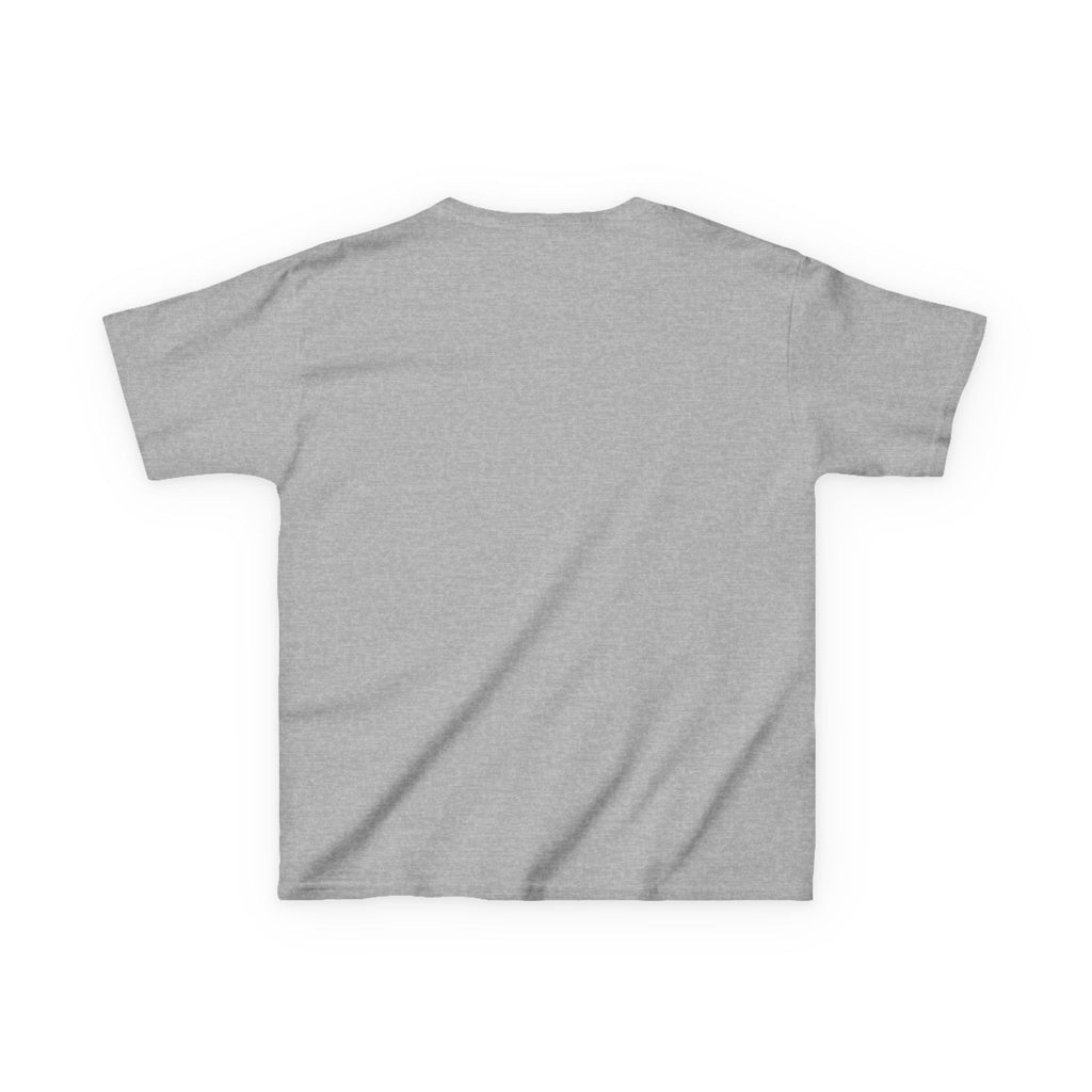 Kids Cheerleader T‑Shirt — "Cheer Squad" Gold Retro Pom Design