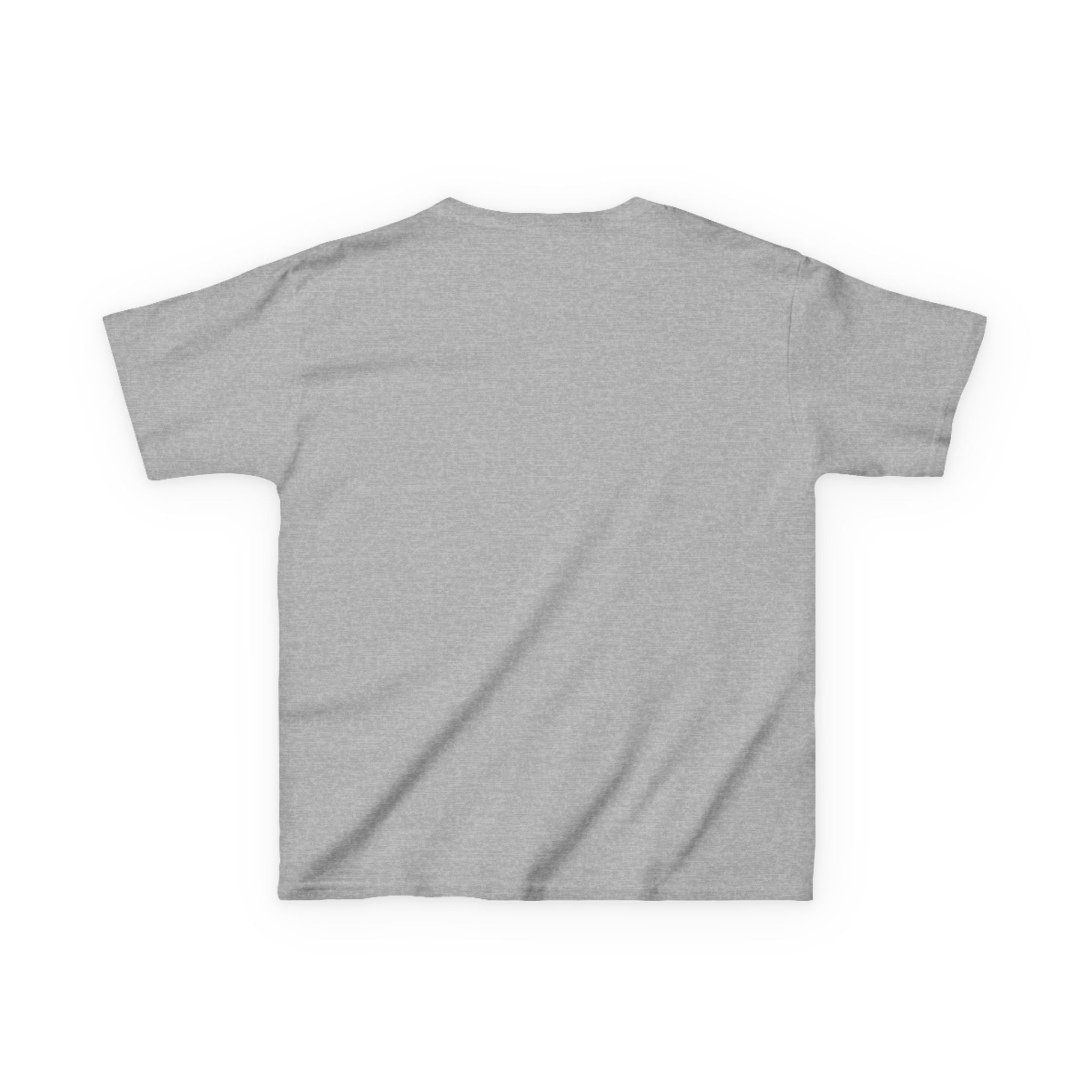 Kids Cheerleader T‑Shirt — "Cheer Squad" Gold Retro Pom Design