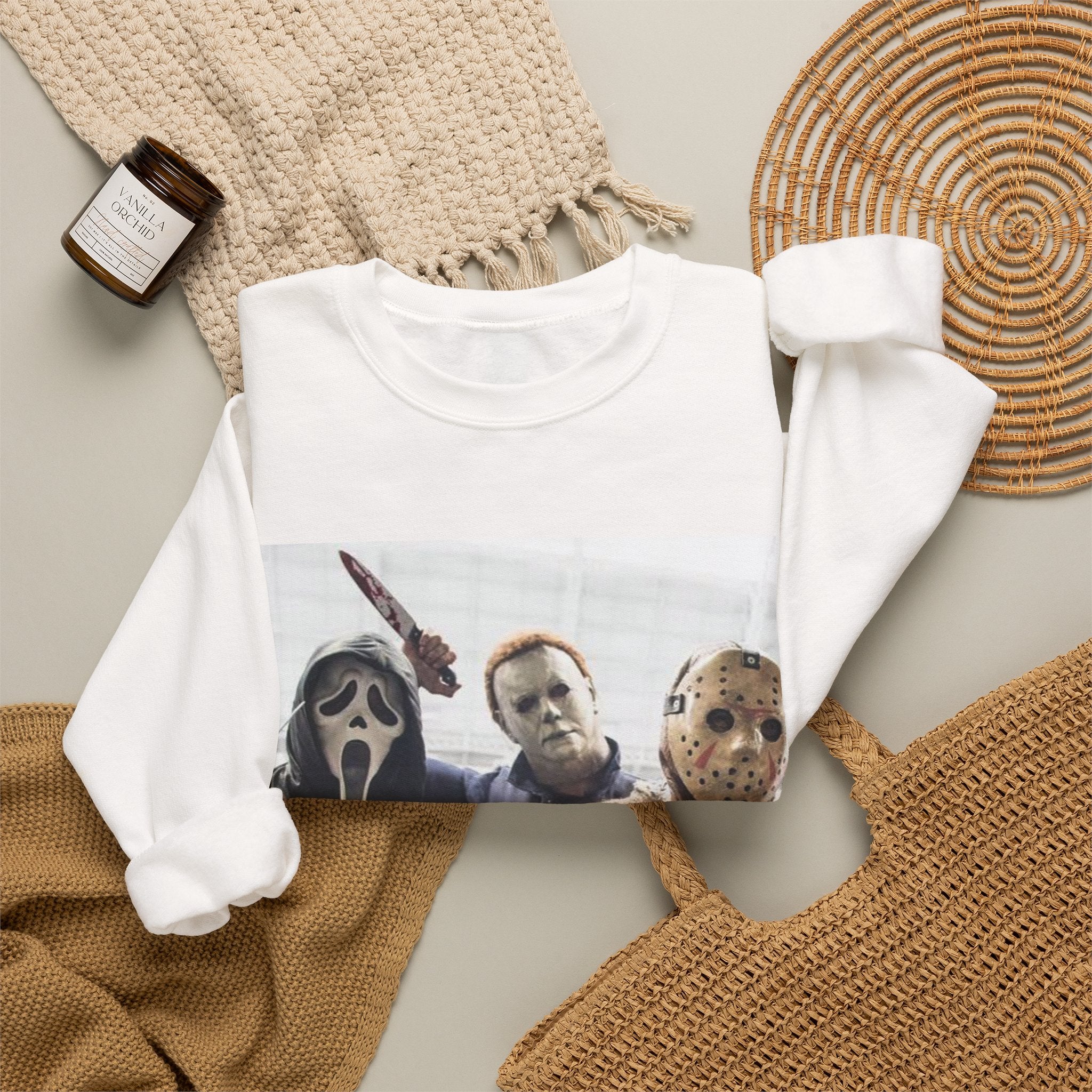 Horror Icons Crewneck Sweatshirt