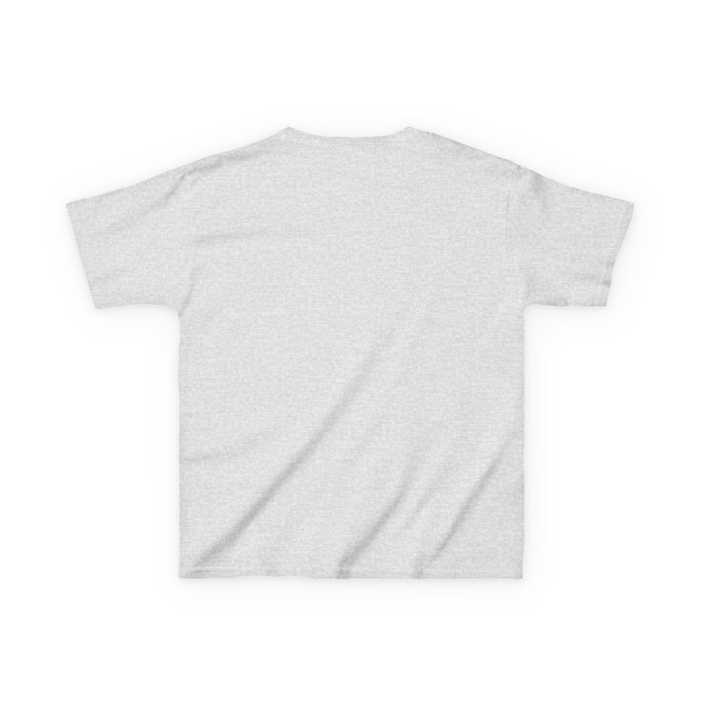 Kids Cheerleader T‑Shirt — "Cheer Squad" Gold Retro Pom Design