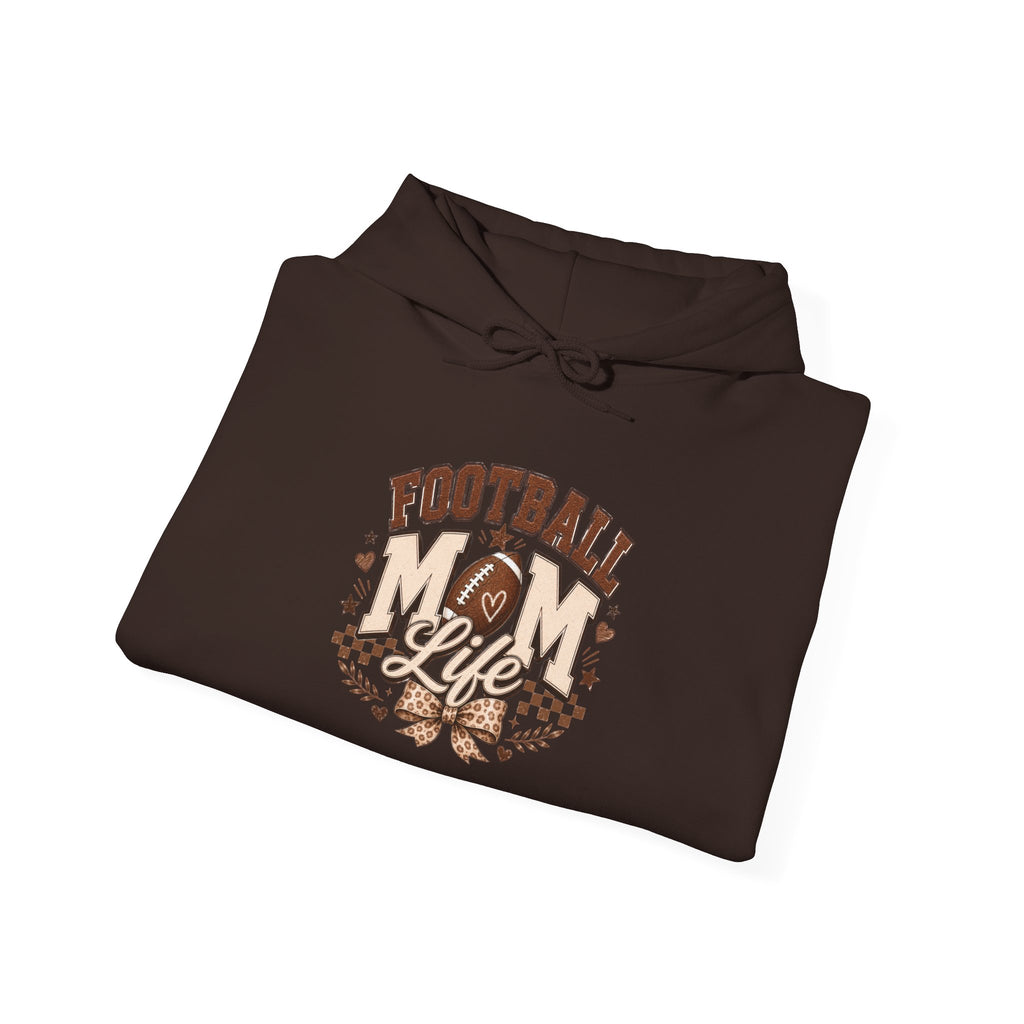 Football Mom Hoodie – “Football Mom Life” & ‘Touchdown Season’ Pullover
