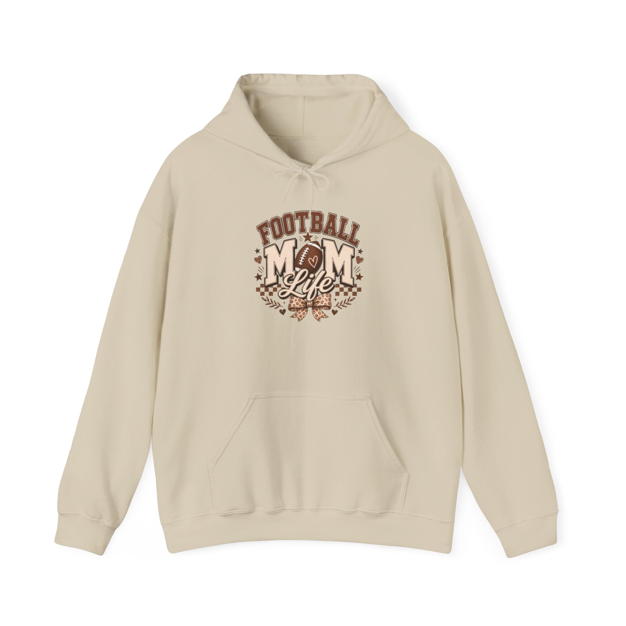 Football Mom Hoodie – “Football Mom Life” & ‘Touchdown Season’ Pullover
