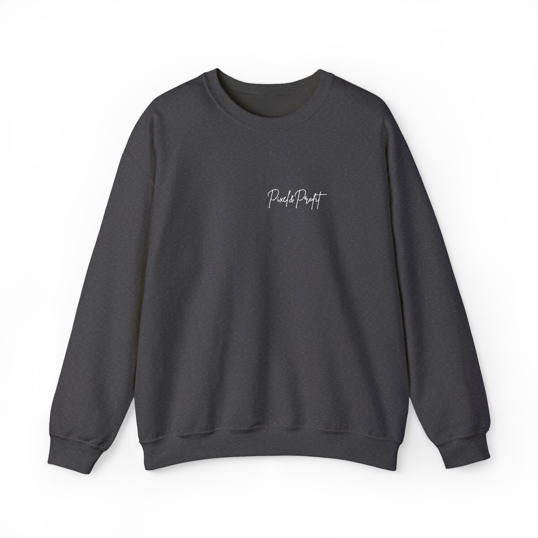 Minimal 'Black Art' Script Crewneck Sweatshirt