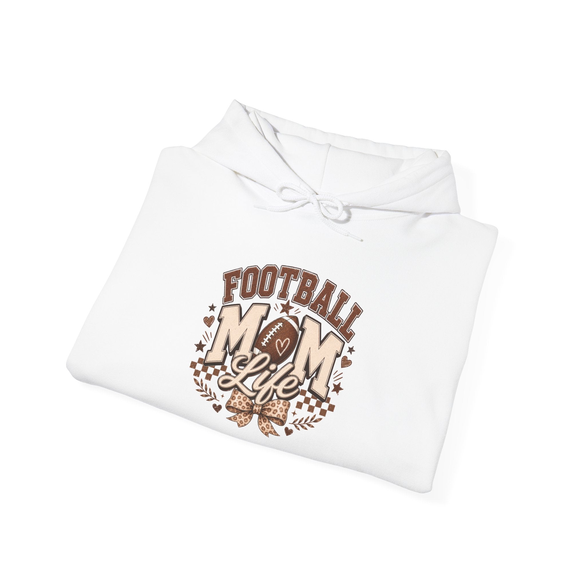 Football Mom Hoodie – “Football Mom Life” & ‘Touchdown Season’ Pullover