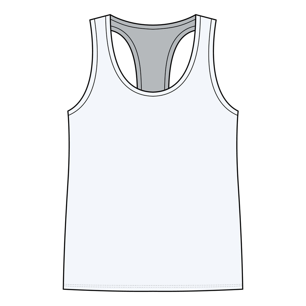 Peace Love Football Leopard Print Racerback Tank