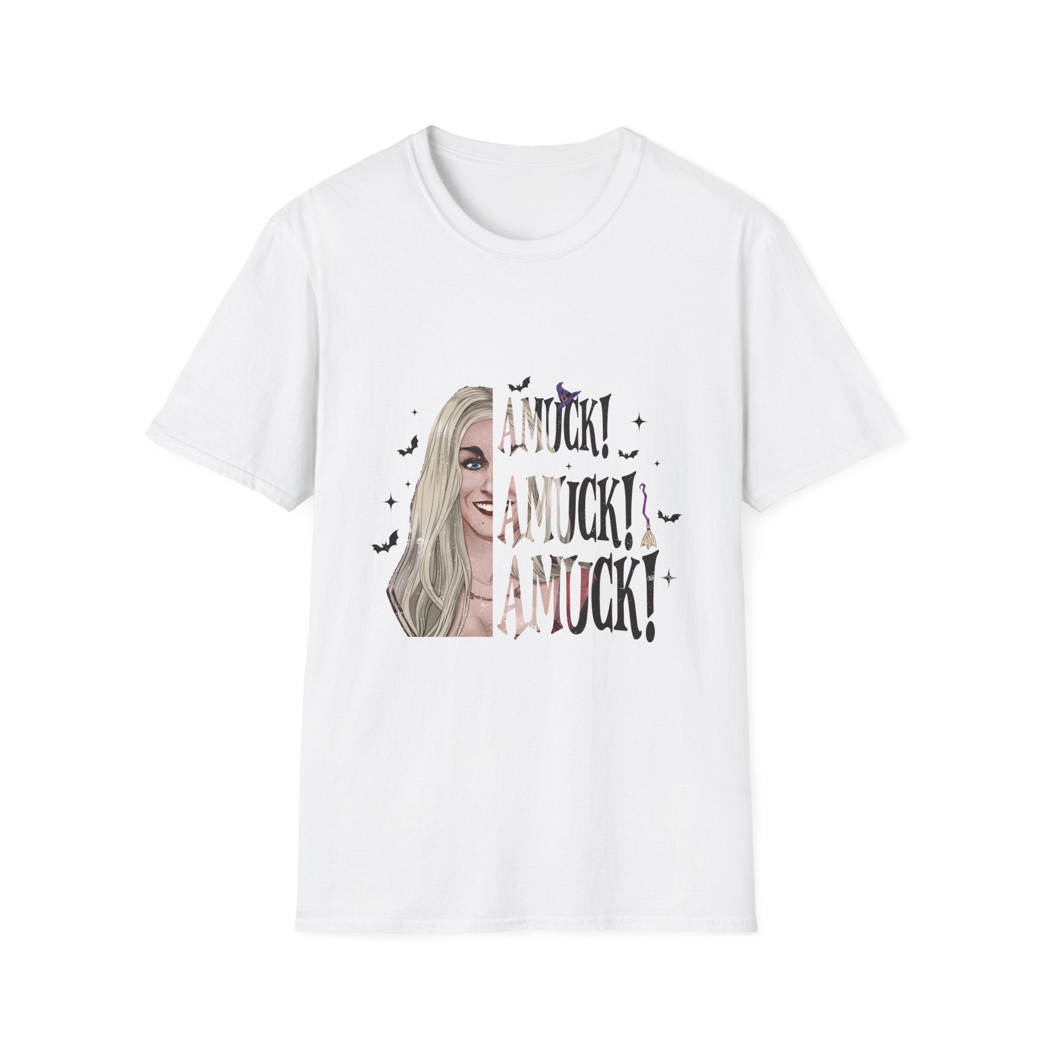 Amuck! Amuck! Amuck! Halloween T-Shirt- Sarah Sanderson
