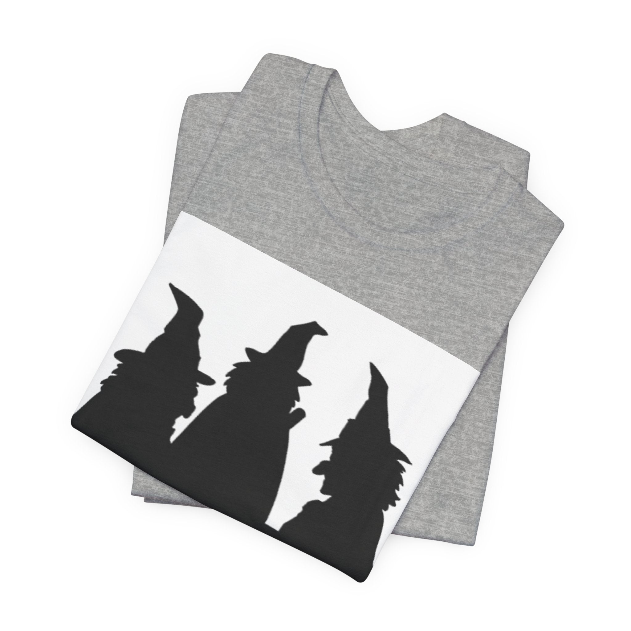 Witches Silhouette Tee — Halloween Witch Trio Graphic T-Shirt