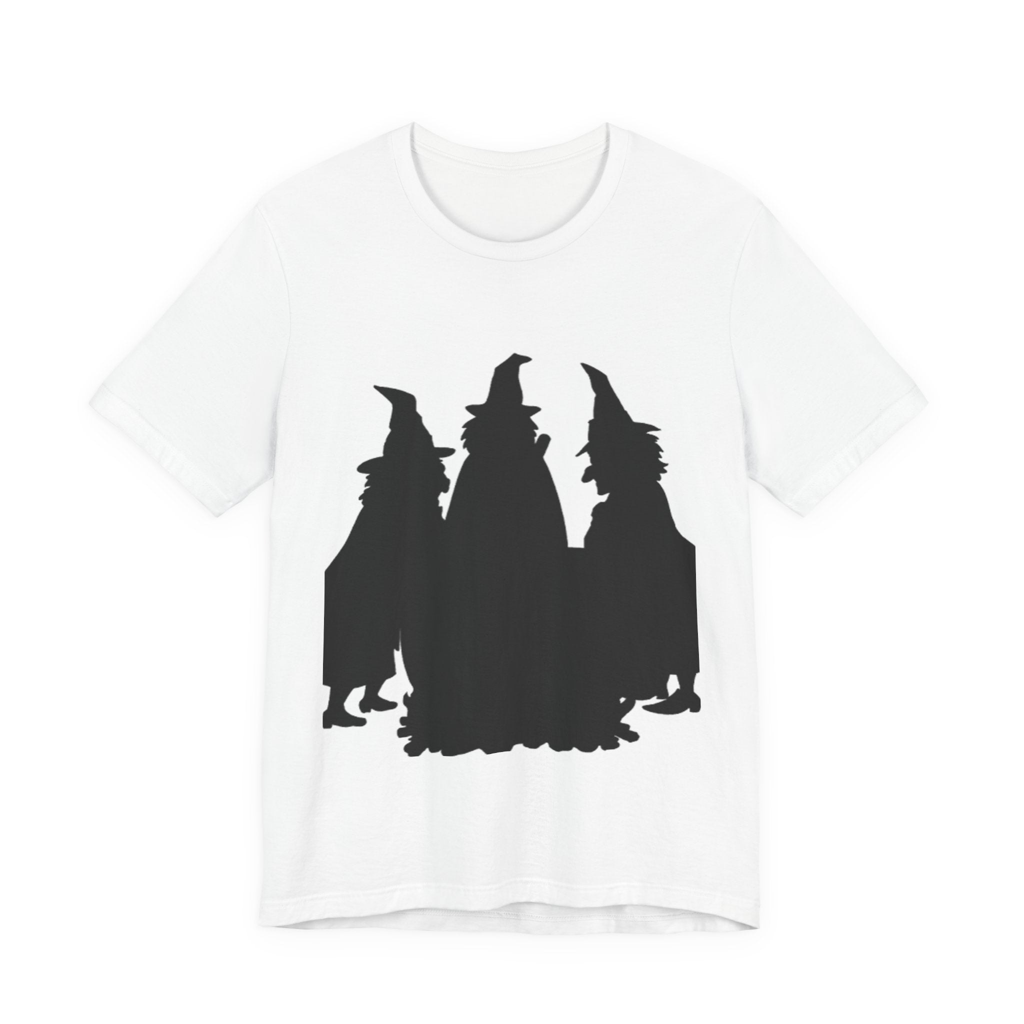 Witches Silhouette Tee — Halloween Witch Trio Graphic T-Shirt