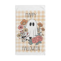 Happy Halloween Ghost Floral Hand Towel