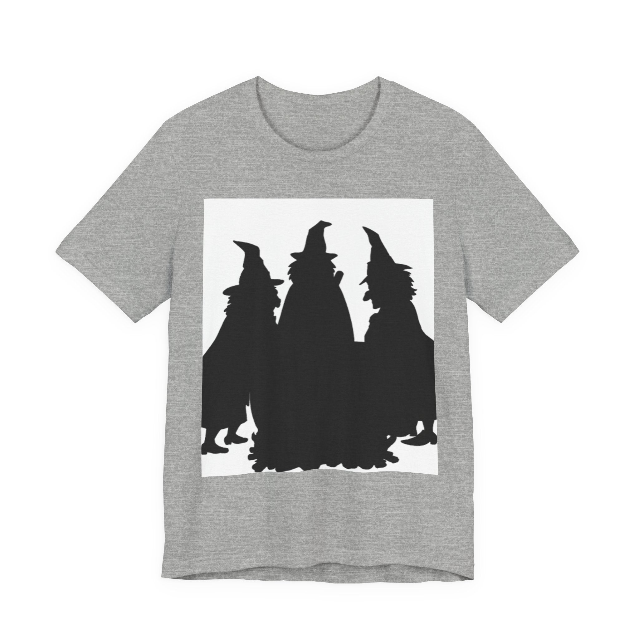 Witches Silhouette Tee — Halloween Witch Trio Graphic T-Shirt
