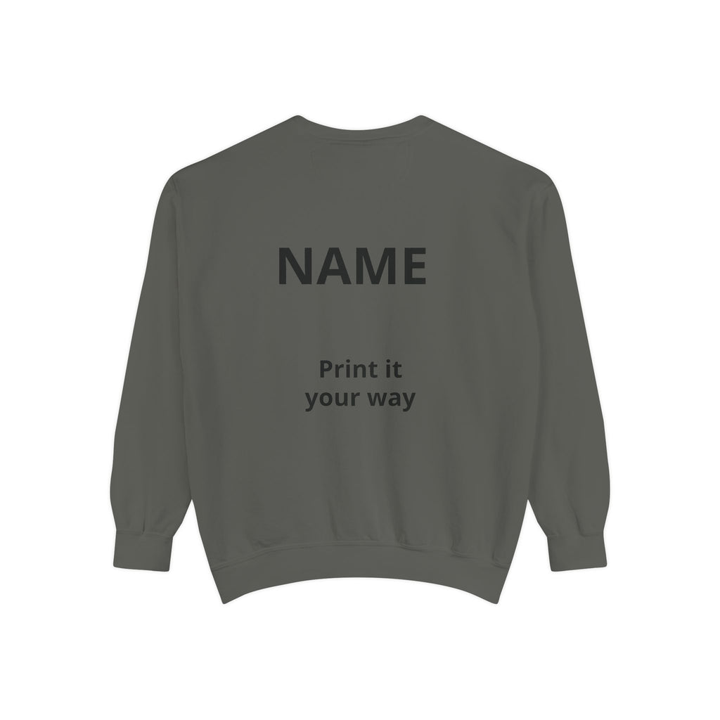 My Heart Is On That Field Sweatshirt — Personalized Mom Crewneck