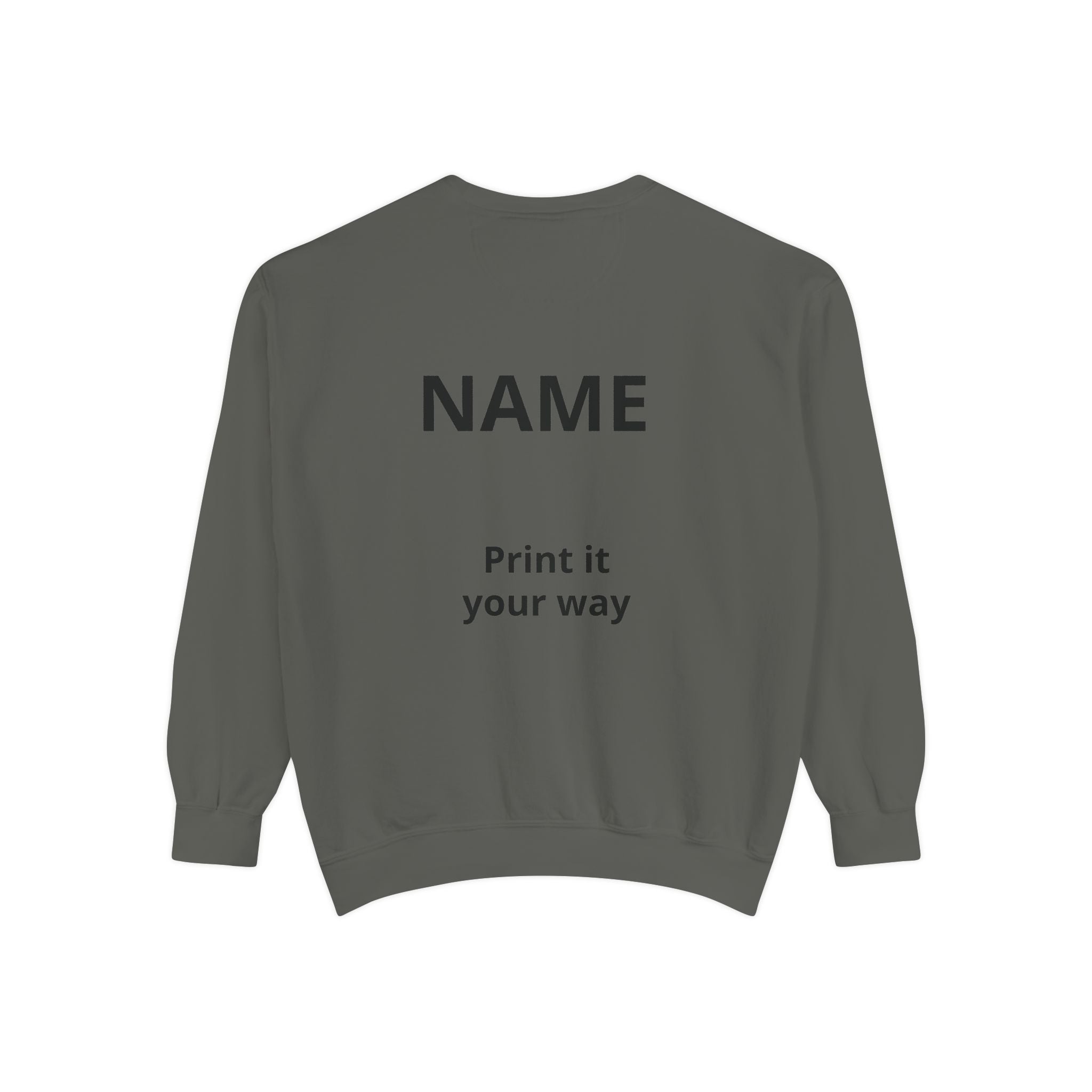 My Heart Is On That Field Sweatshirt — Personalized Mom Crewneck