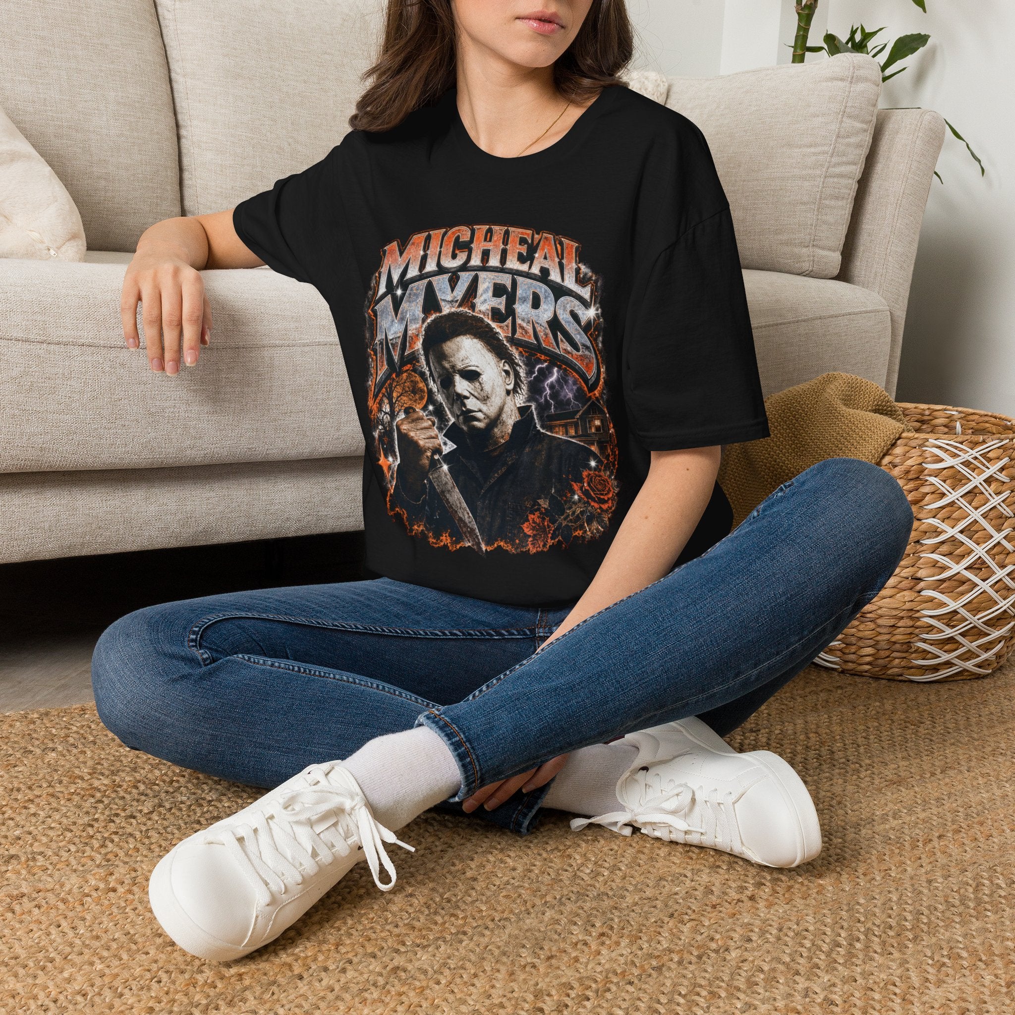 Horror Icon Graphic T-Shirt — 'Micheal Myers'