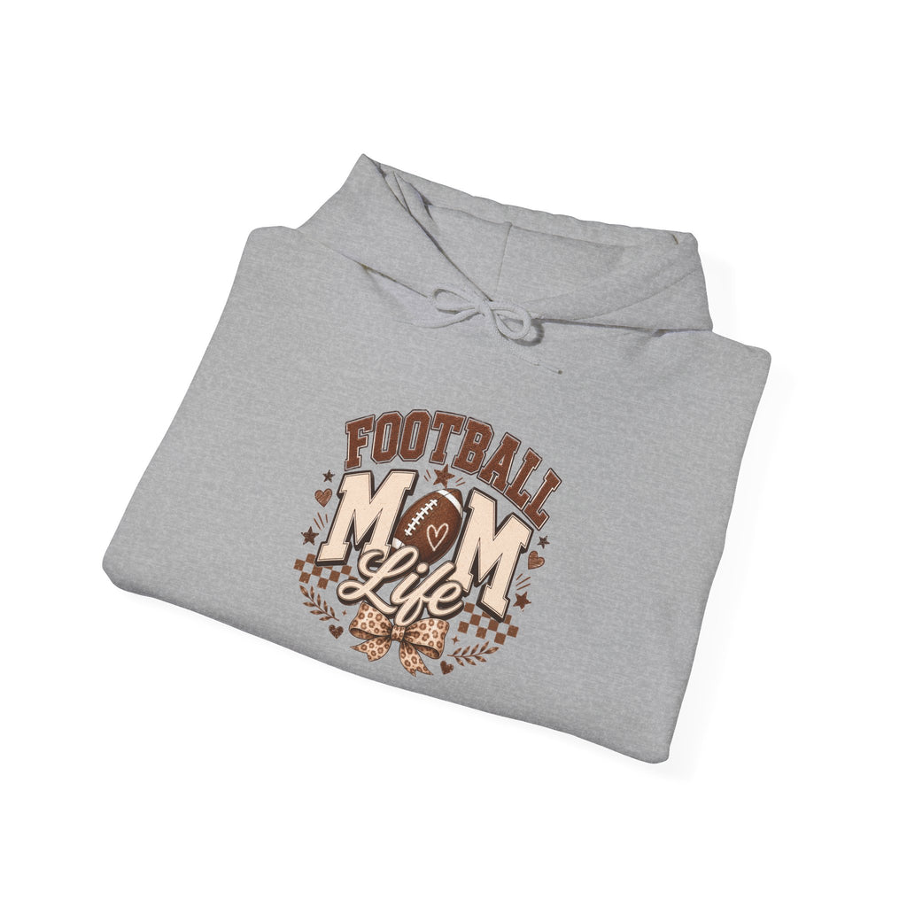 Football Mom Hoodie – “Football Mom Life” & ‘Touchdown Season’ Pullover