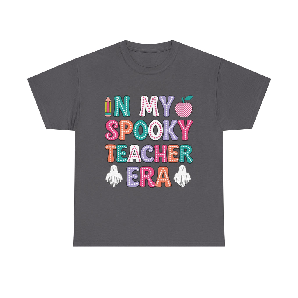 Spooky Teacher Era T-Shirt — Cute Halloween Teacher Tee ("In My Spooky Teacher Era")