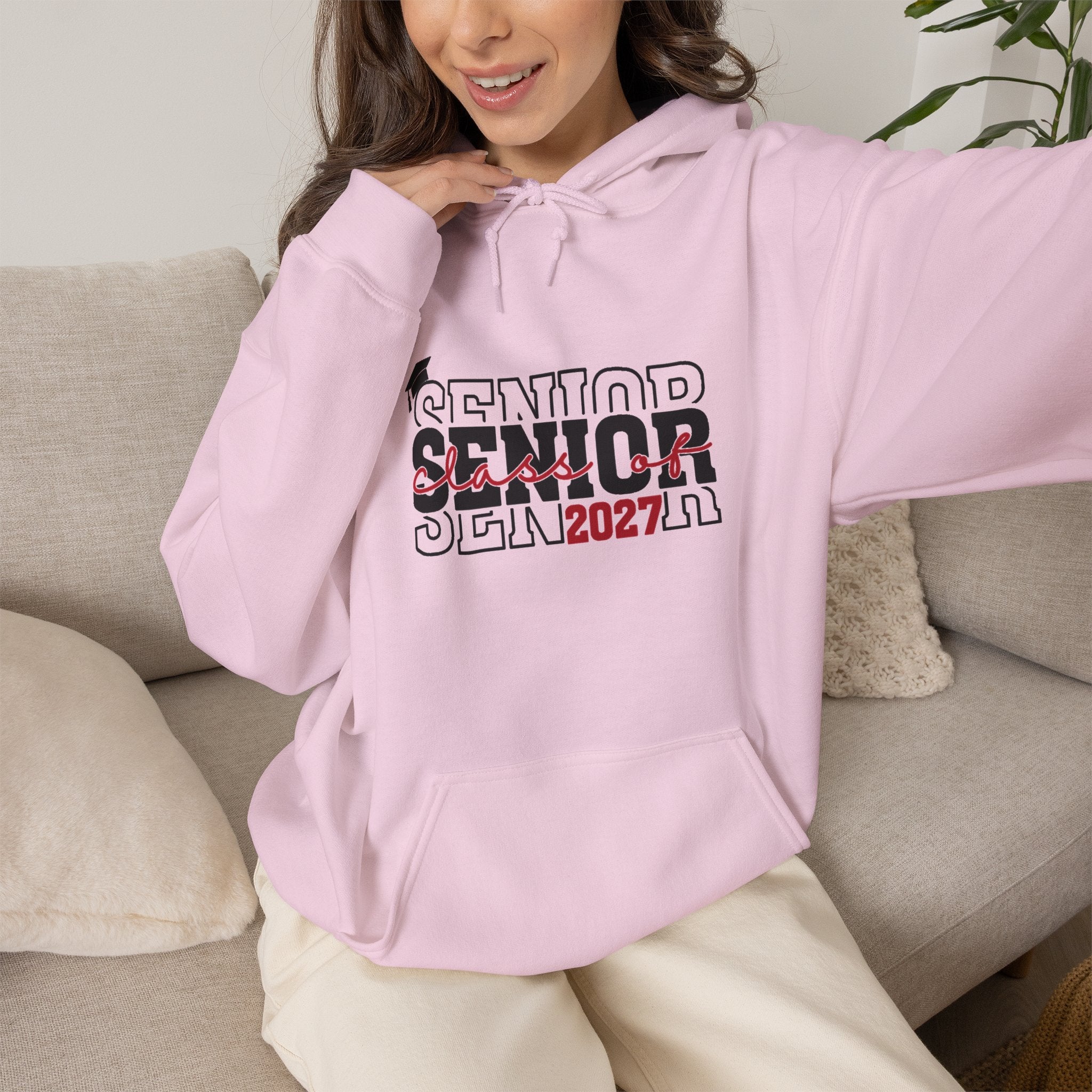 Senior 2027 Hoodie – Class of 2027 Graduation Sweatshirt