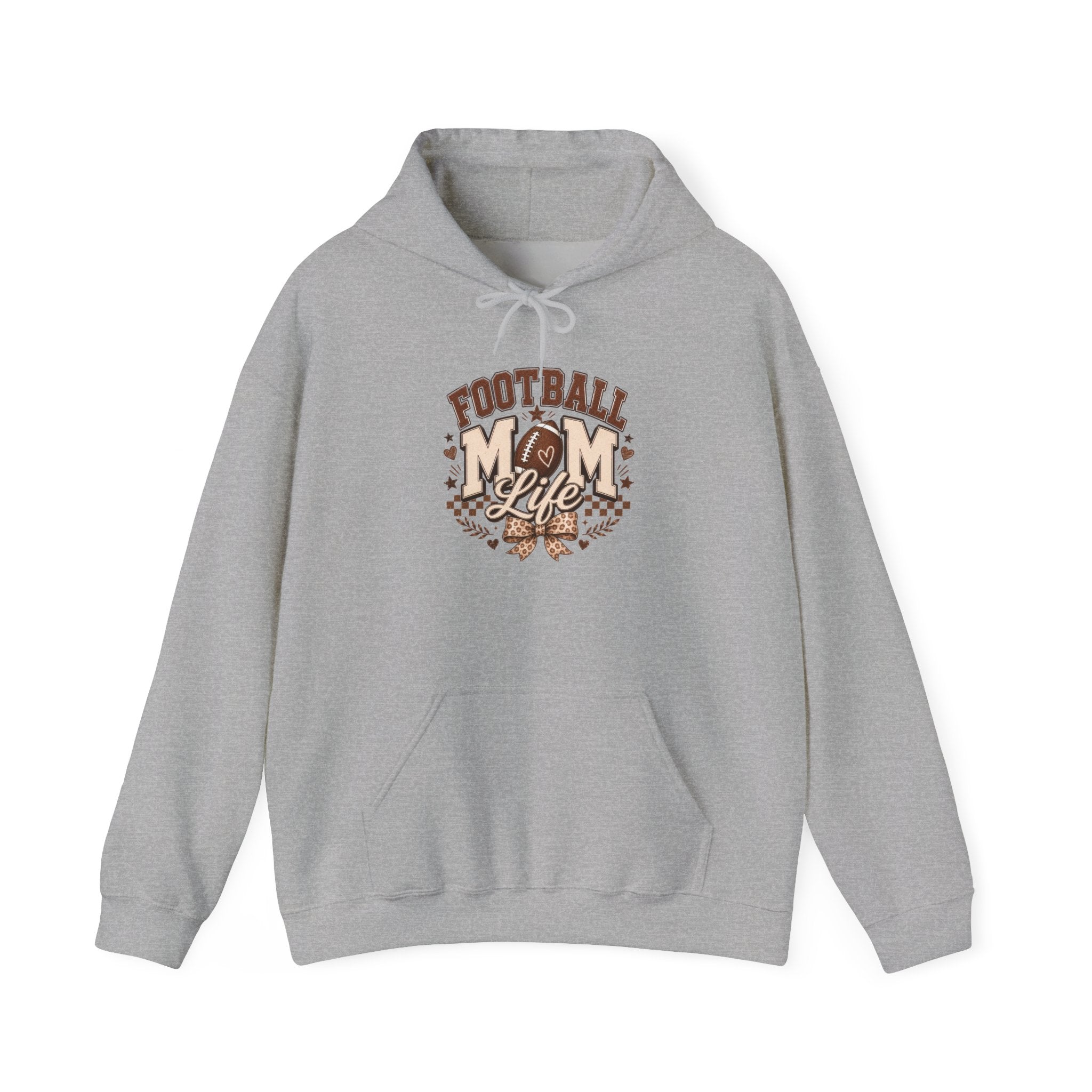 Football Mom Hoodie – “Football Mom Life” & ‘Touchdown Season’ Pullover