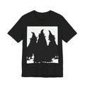 Witches Silhouette Tee — Halloween Witch Trio Graphic T-Shirt
