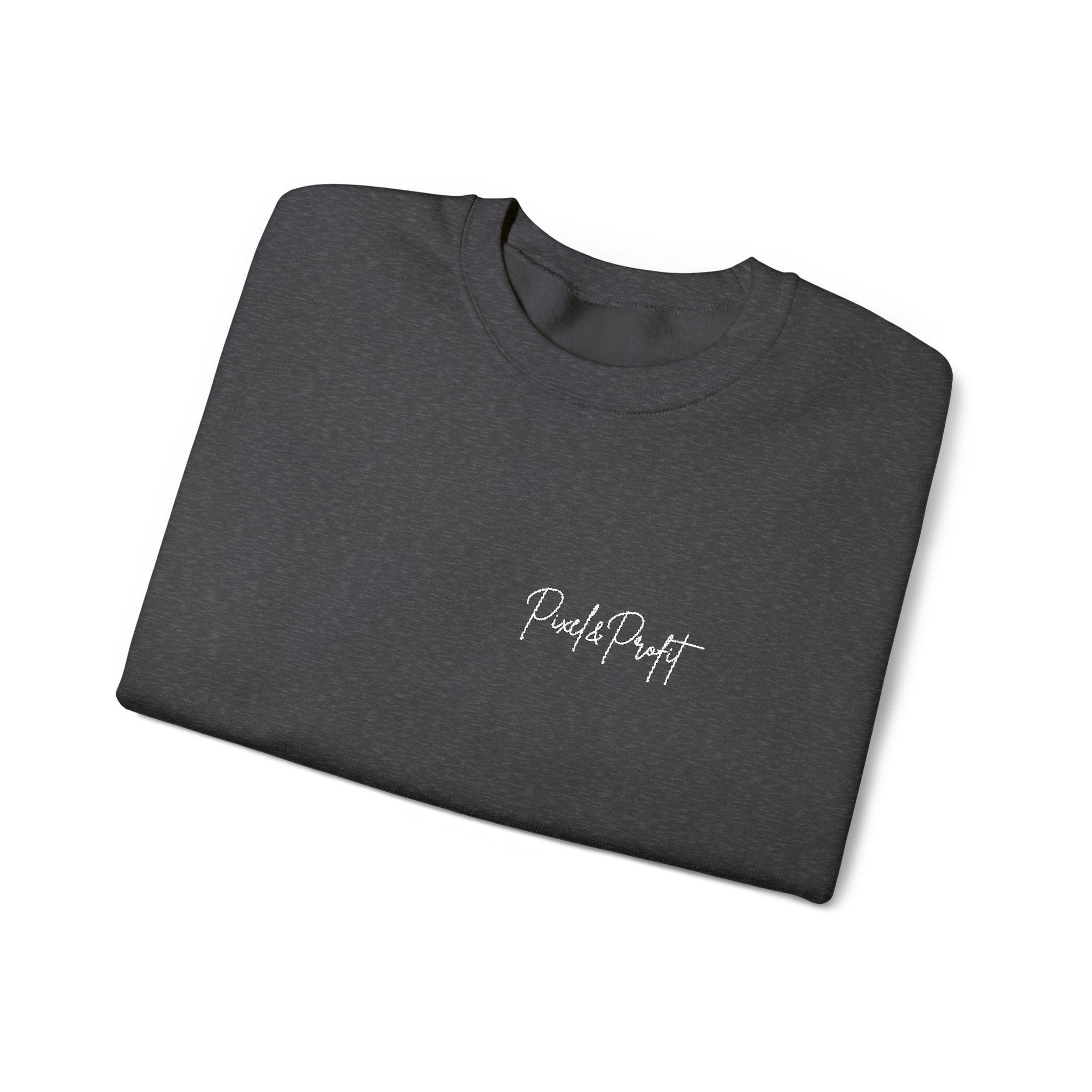 Minimal 'Black Art' Script Crewneck Sweatshirt