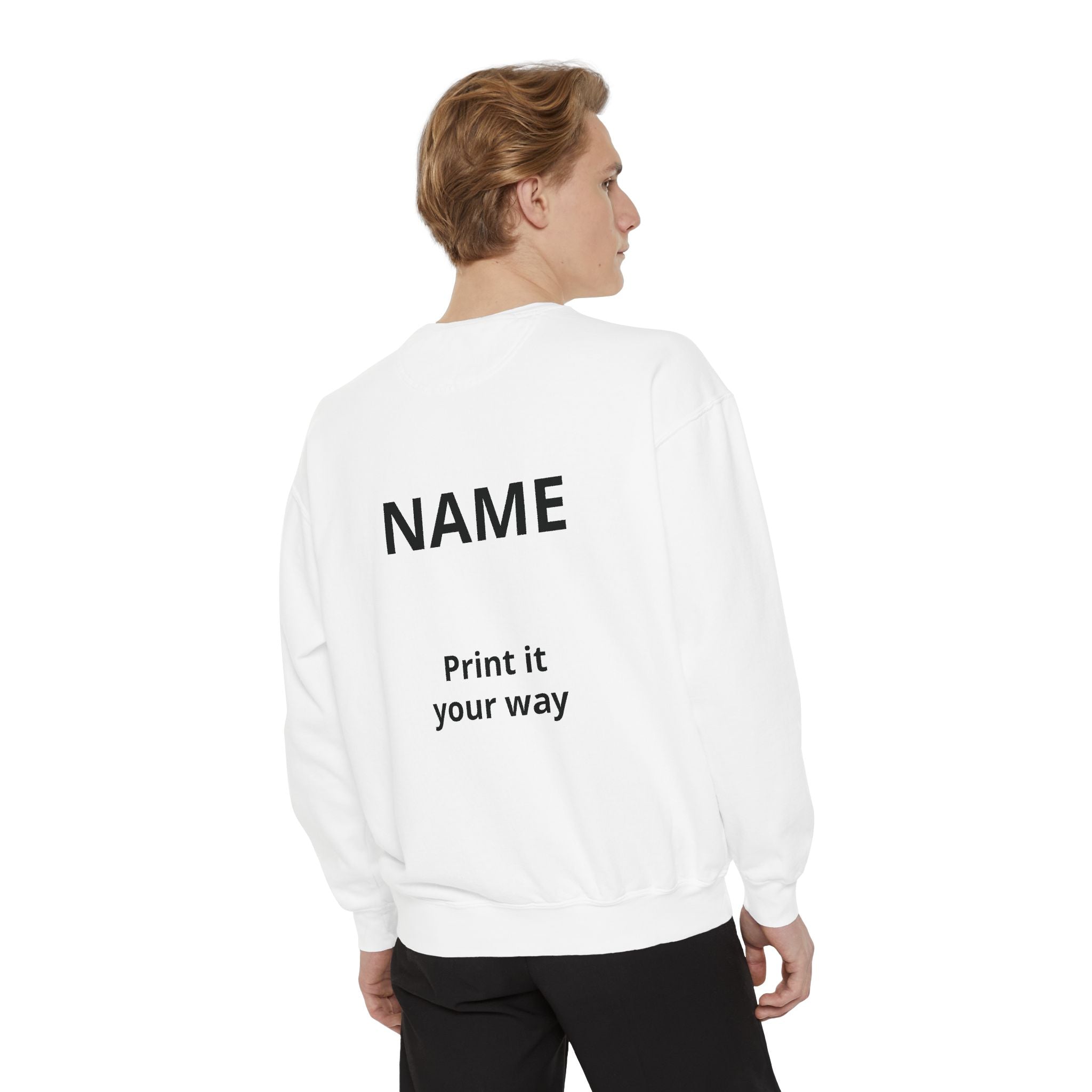 My Heart Is On That Field Sweatshirt — Personalized Mom Crewneck