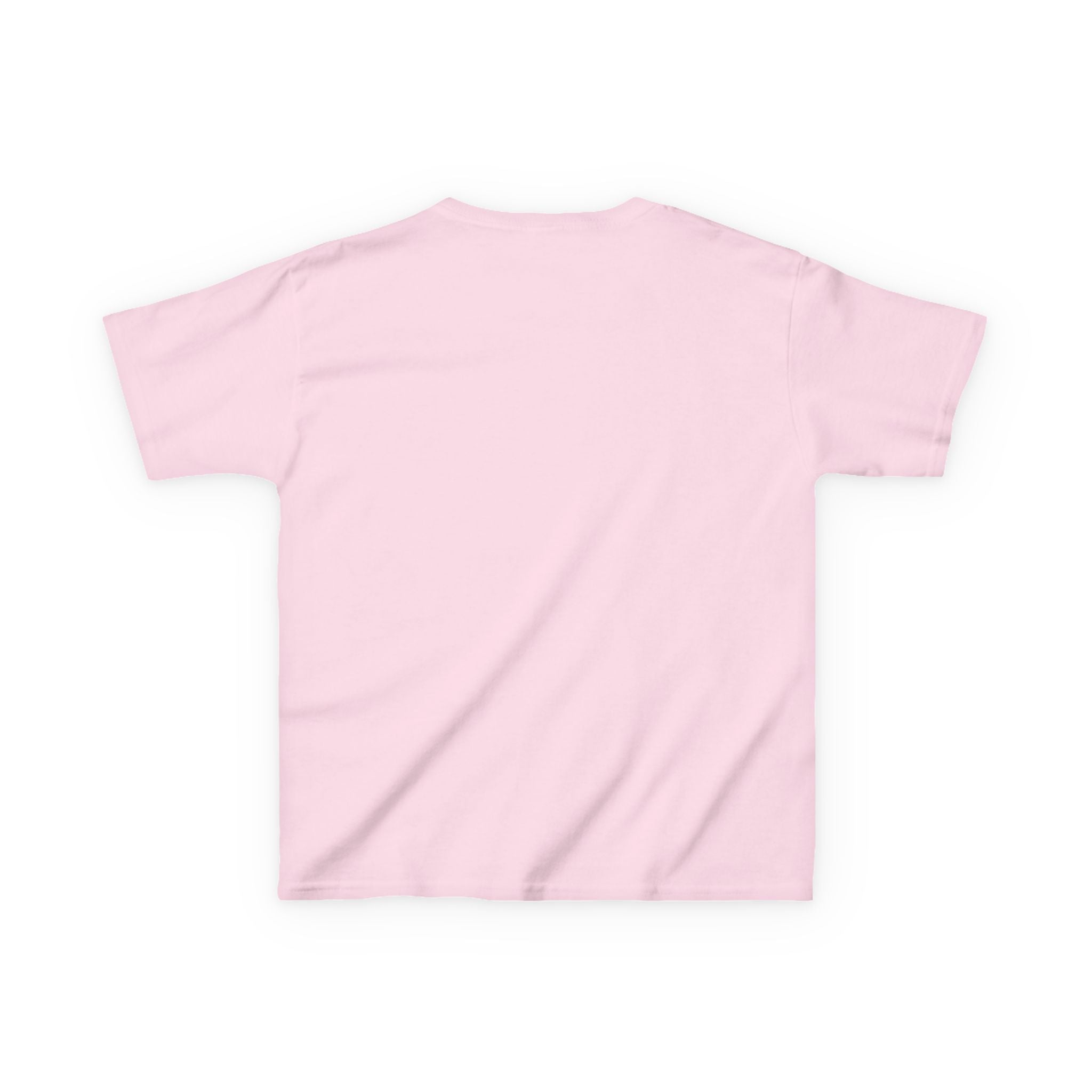 Kids Cheerleader T‑Shirt — "Cheer Squad" Gold Retro Pom Design