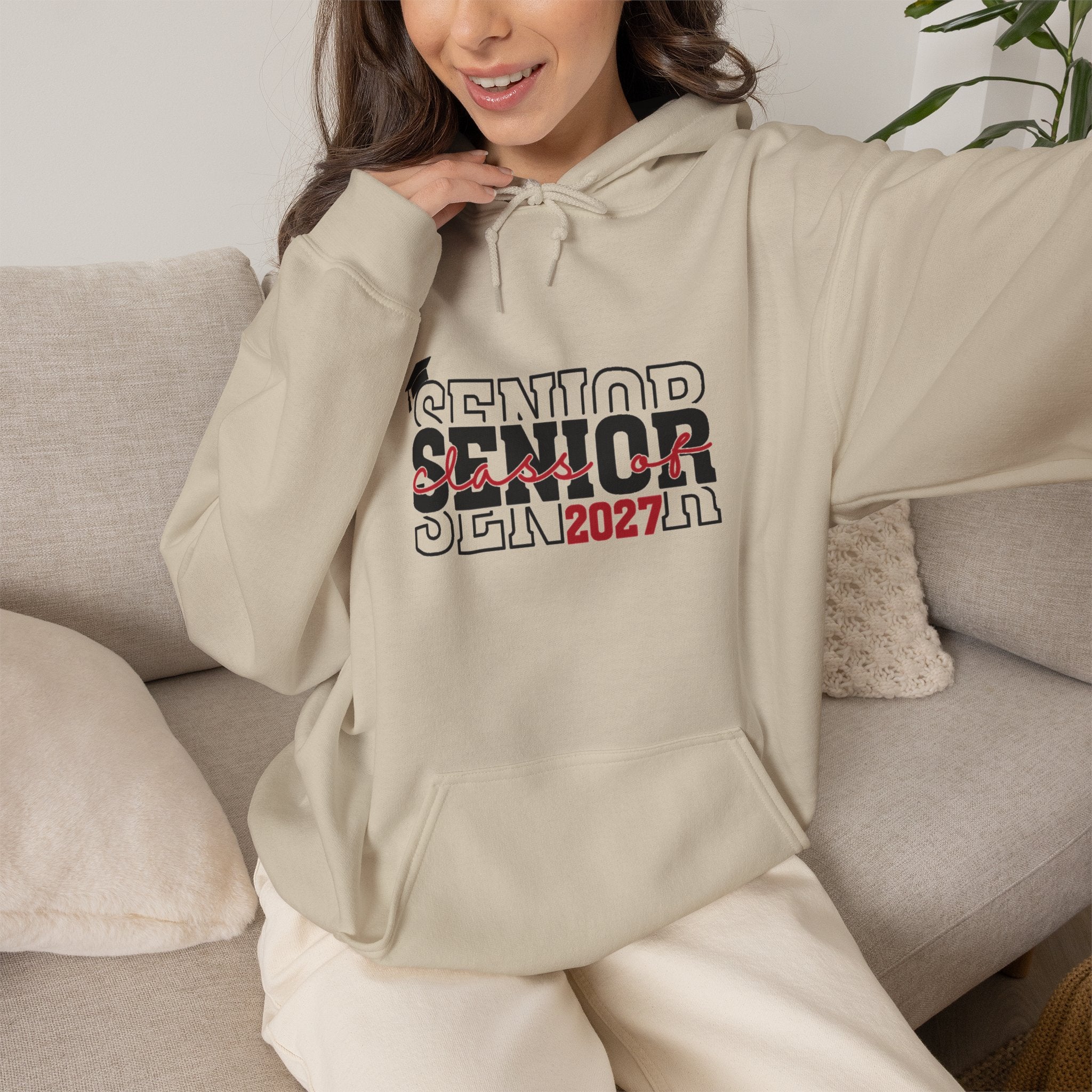 Senior 2027 Hoodie – Class of 2027 Graduation Sweatshirt