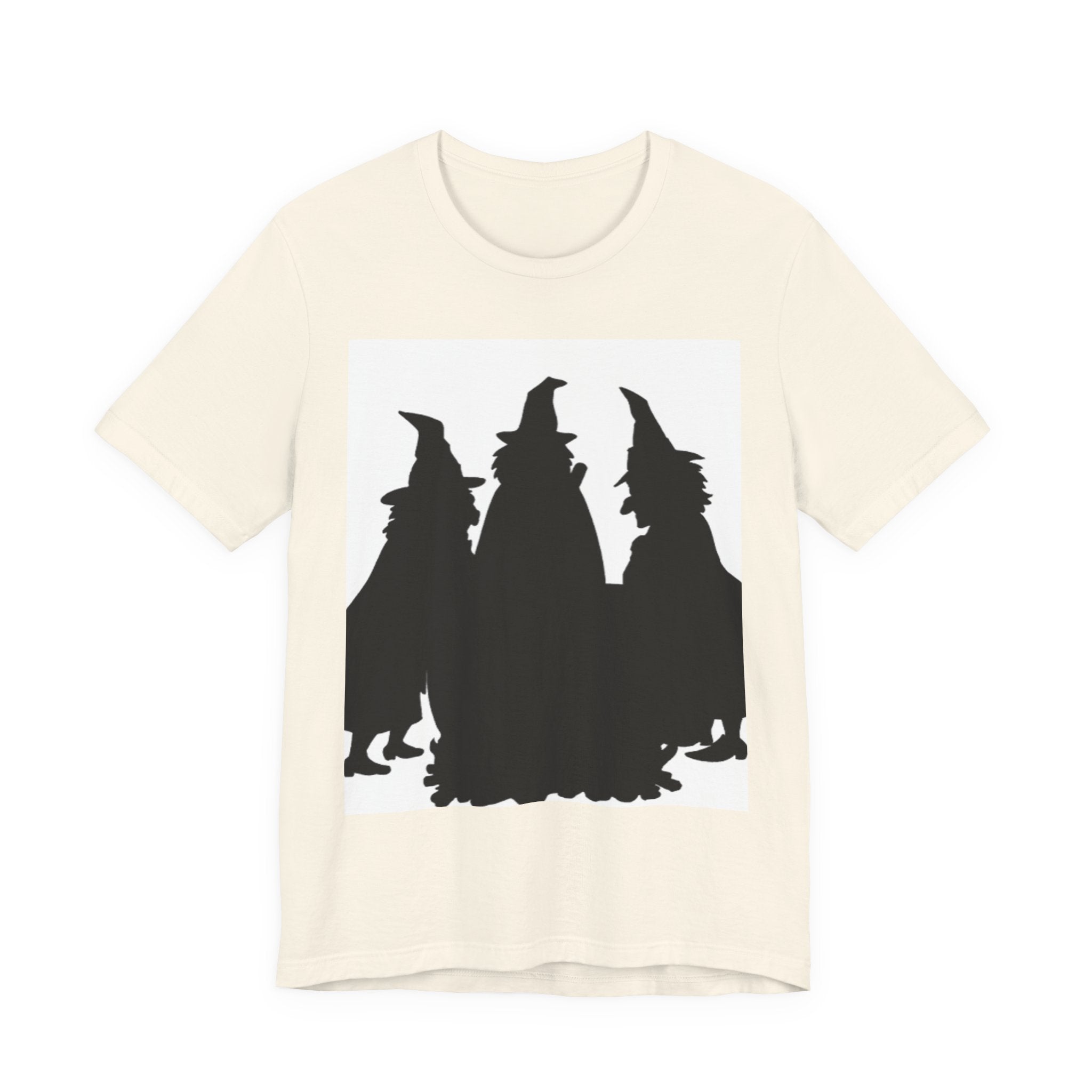 Witches Silhouette Tee — Halloween Witch Trio Graphic T-Shirt
