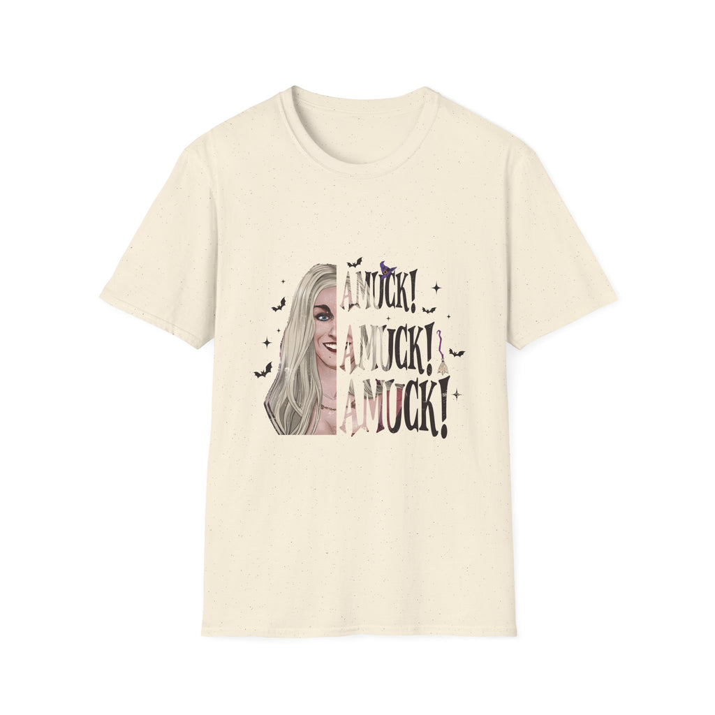 Amuck! Amuck! Amuck! Halloween T-Shirt- Sarah Sanderson