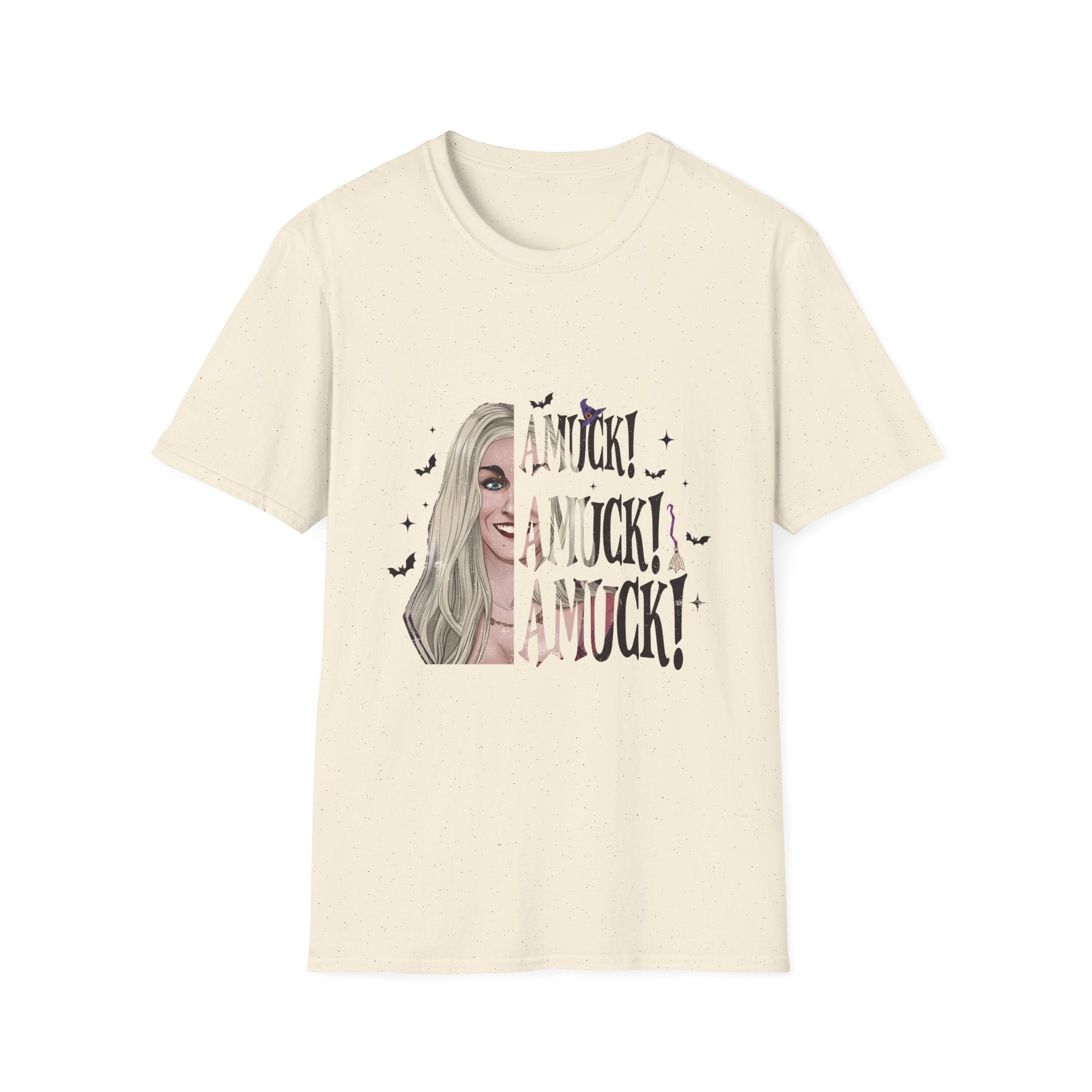 Amuck! Amuck! Amuck! Halloween T-Shirt- Sarah Sanderson