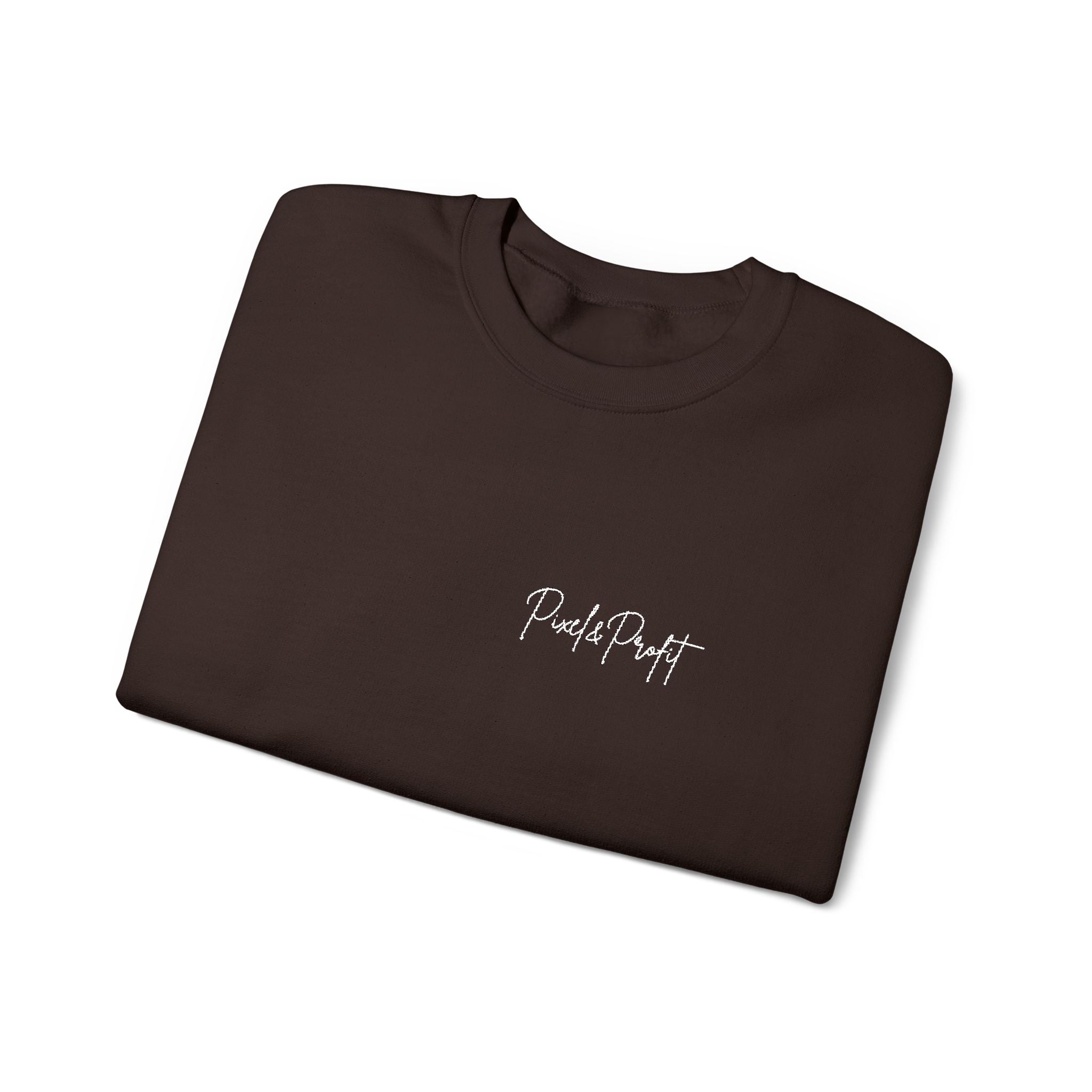 Minimal 'Black Art' Script Crewneck Sweatshirt
