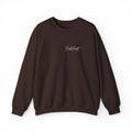 Minimal 'Black Art' Script Crewneck Sweatshirt