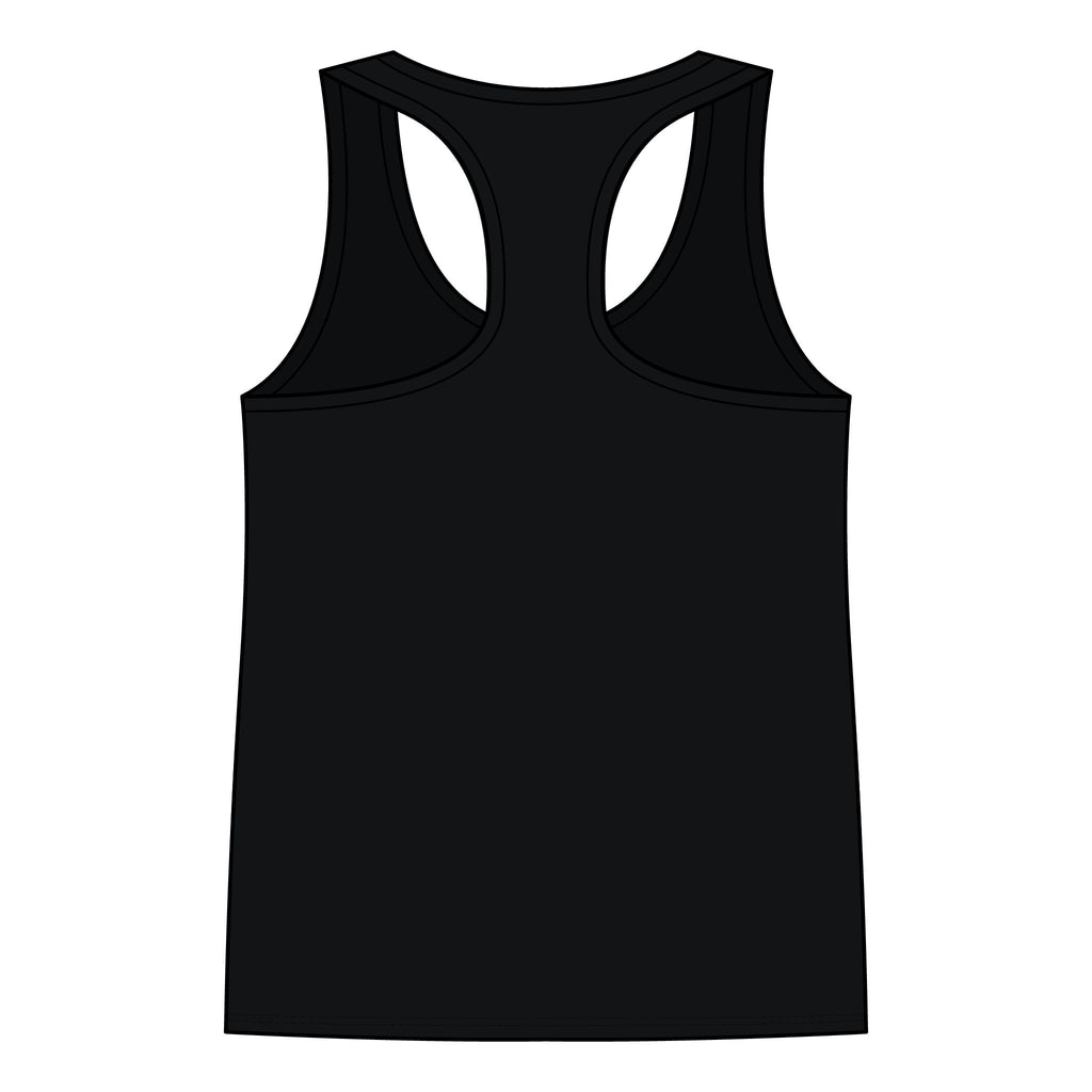 Peace Love Football Leopard Print Racerback Tank