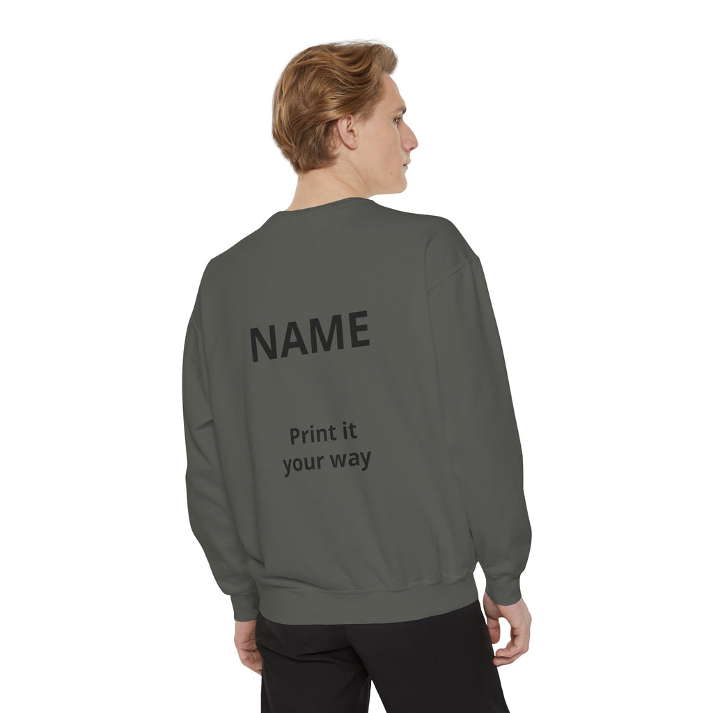 My Heart Is On That Field Sweatshirt — Personalized Mom Crewneck