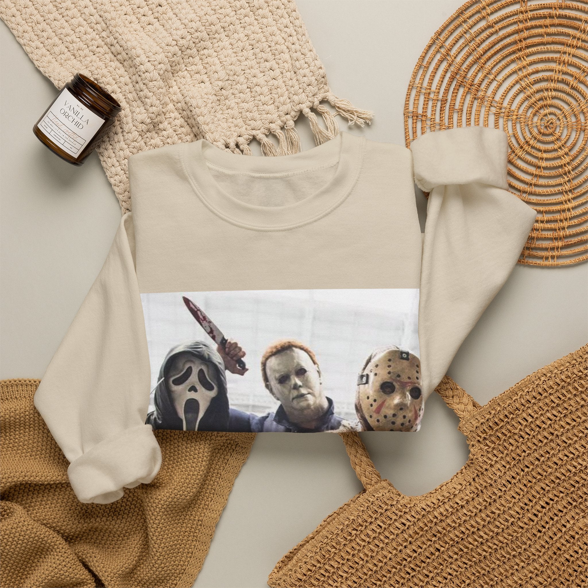 Horror Icons Crewneck Sweatshirt