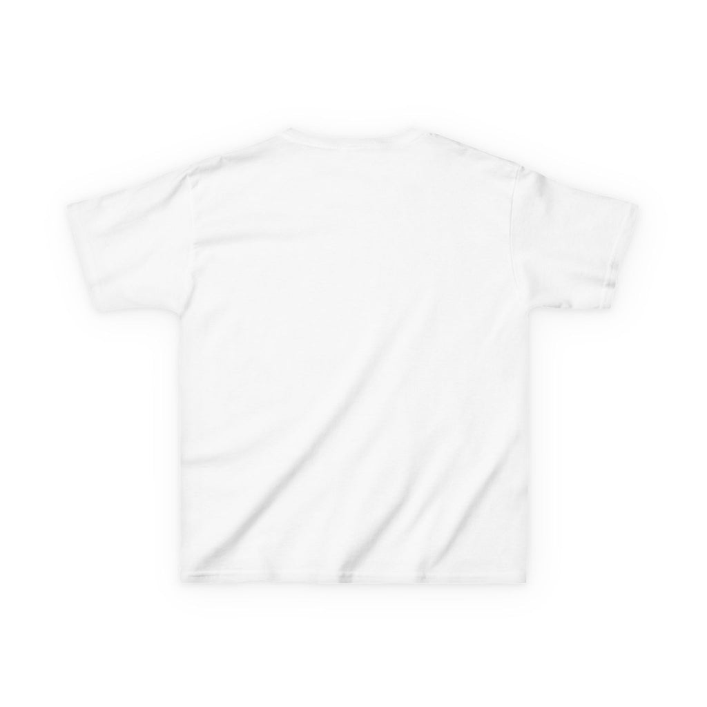 Kids Cheerleader T‑Shirt — "Cheer Squad" Gold Retro Pom Design