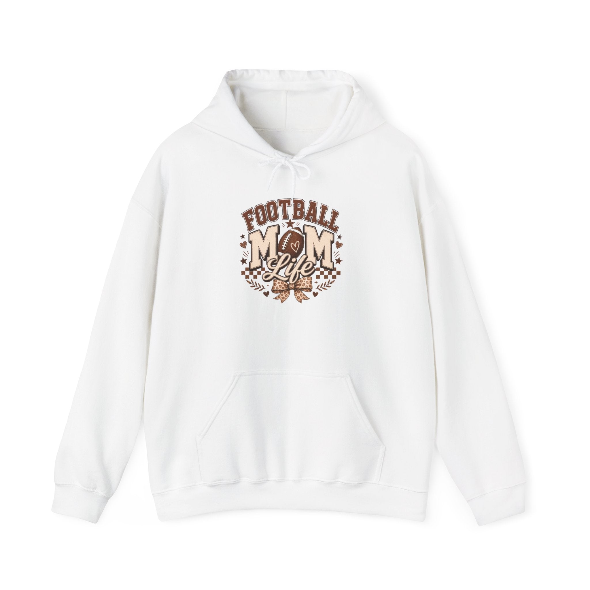 Football Mom Hoodie – “Football Mom Life” & ‘Touchdown Season’ Pullover