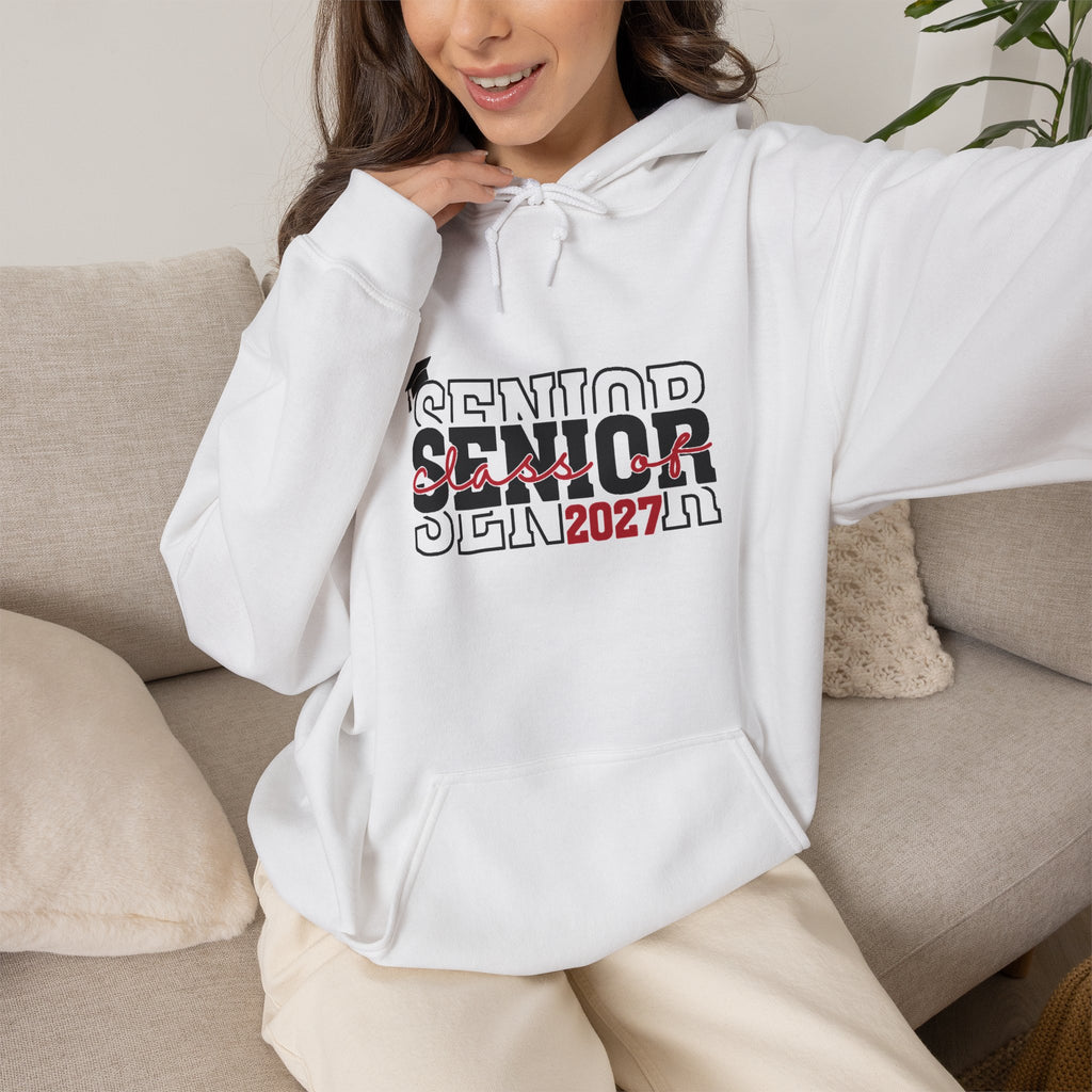 Senior 2027 Hoodie – Class of 2027 Graduation Sweatshirt