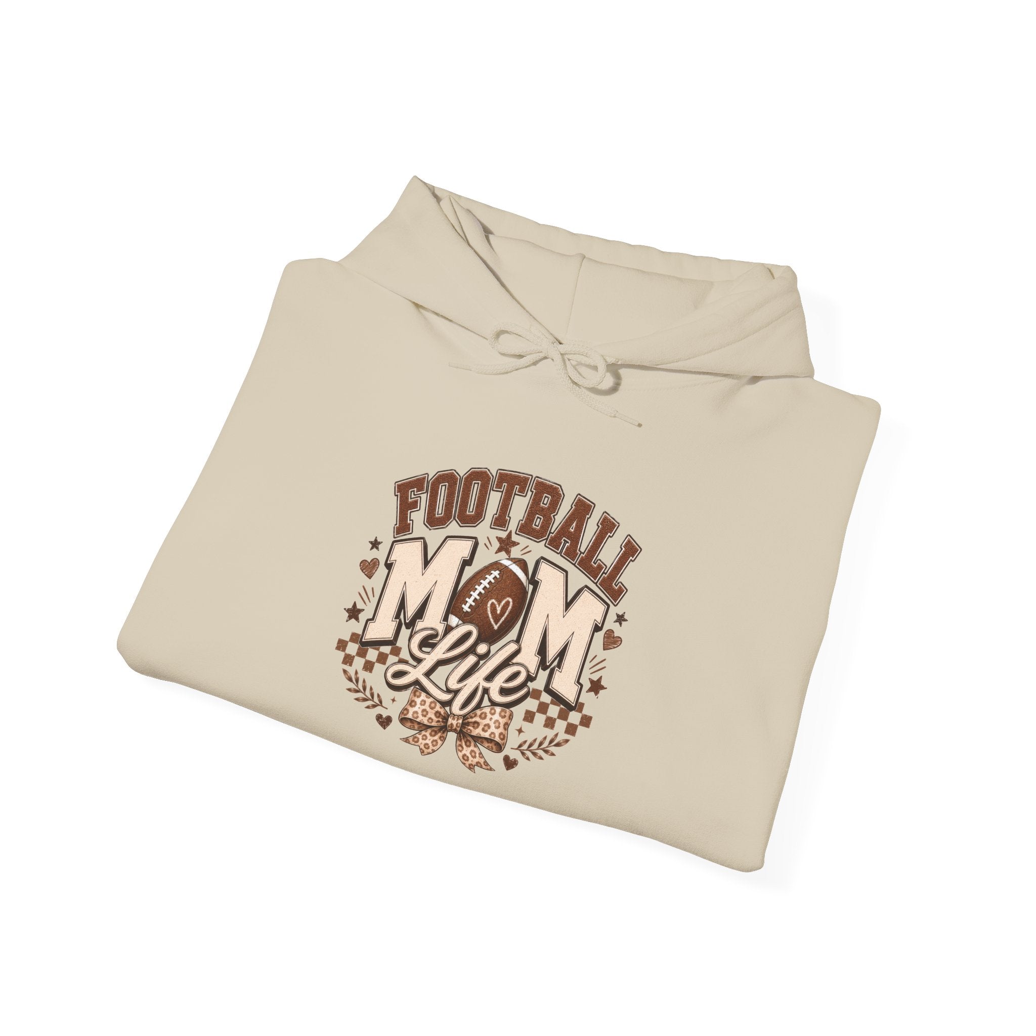 Football Mom Hoodie – “Football Mom Life” & ‘Touchdown Season’ Pullover